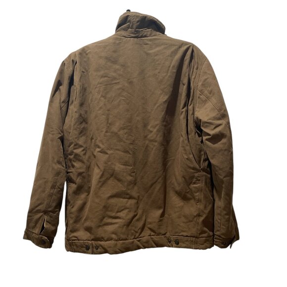 Men's Canvas Work jacket, Wrangler, L, Brown, NWT - Picture 3 of 6